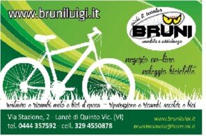 biglietta da visita ditta bruni e logo