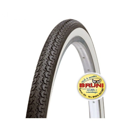 COPERTONE 26 X 1 3/8 BIANCO/NERO TIPO MICHELIN 